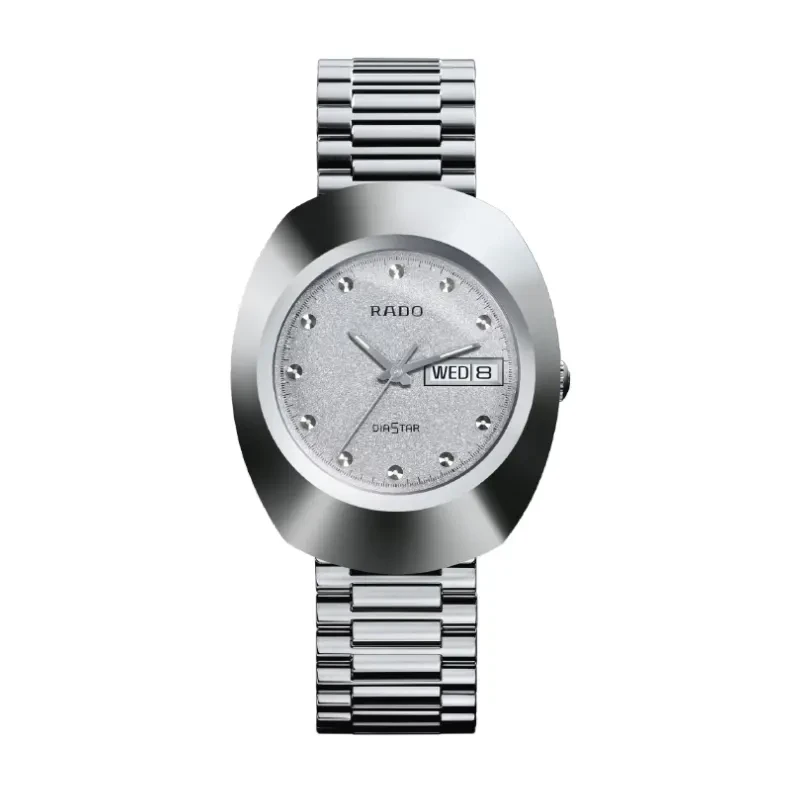 Rado DiaStar Swiss Quartz Silver Dial Men's Watch- R12391103